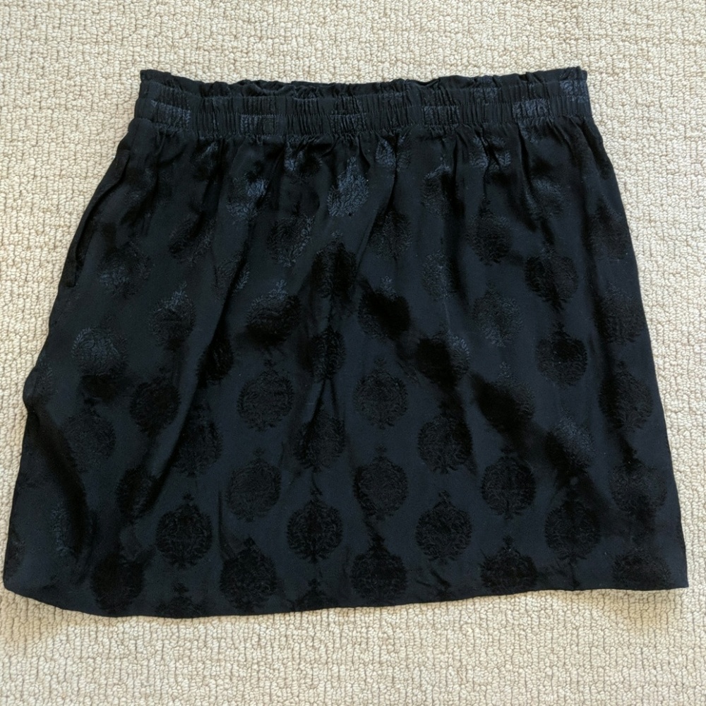 Ann Taylor Loft Black Stretch Skirt